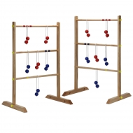Solid Wood Ladder Toss Game Set